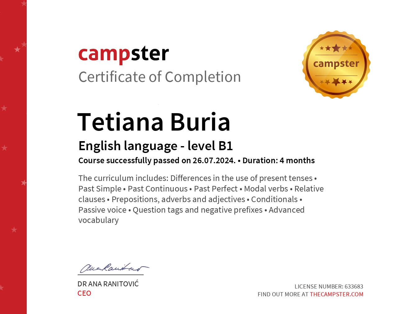 Certificate Icon